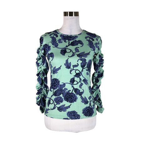 Unisex Vimma - Trikotaažist pluus, suurus 38 - Türkiis ()
