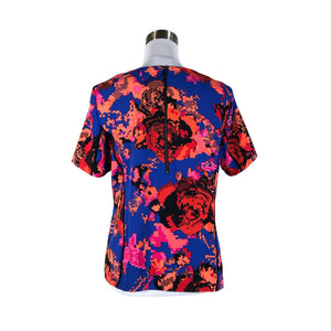 Unisex Marks&Spencer - Lühikeste käistega pluus, suurus 36 - Sinine (2)