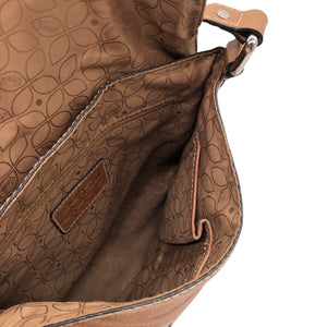 Unisex Fossil - Õlakott, suurus Midi - Pruun (2)