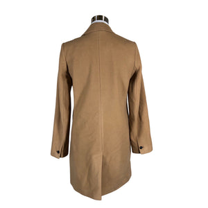Unisex Knowledge Cotton Apparel - Villane mantel, suurus 36 - Pruun (2)