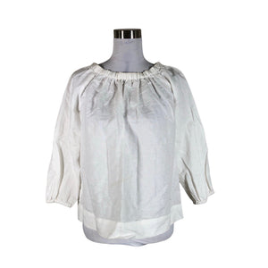 Unisex Cut & Pret - Pluus, suurus 36 - Valge (1)