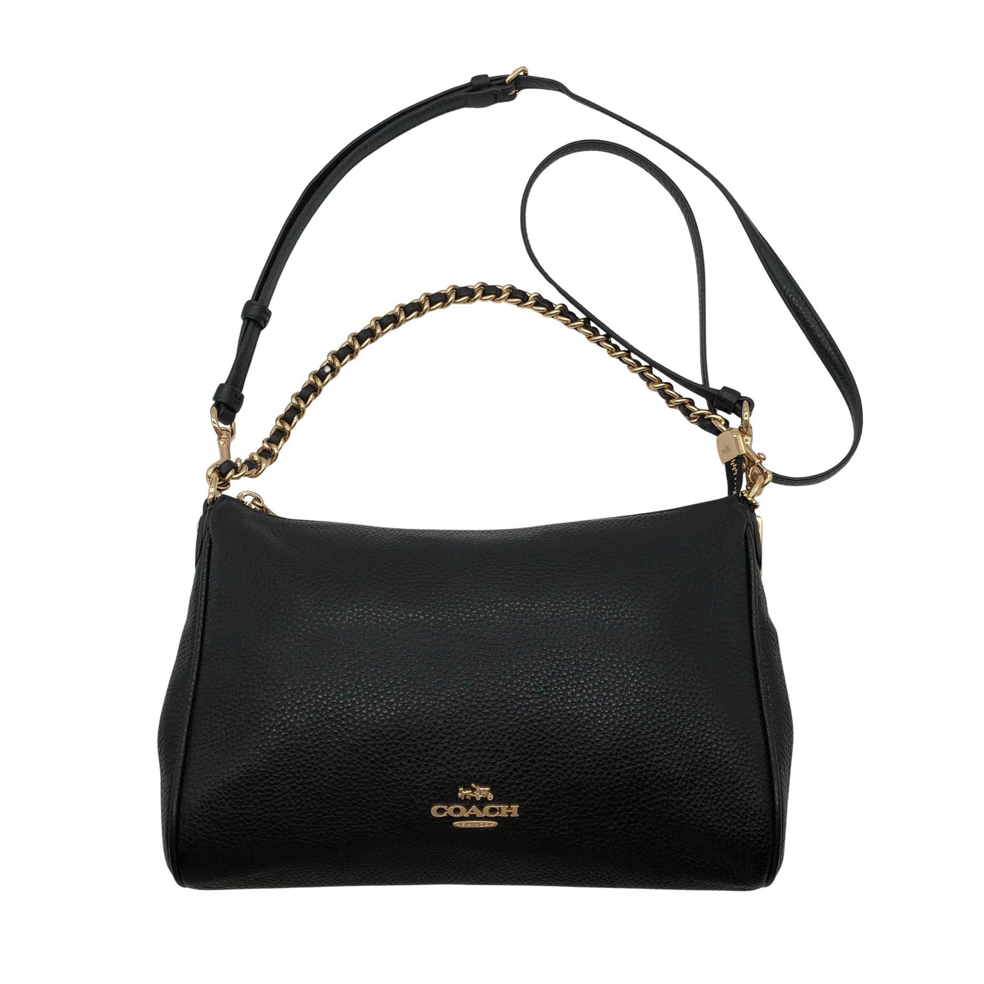 Unisex Coach - Käekott, suurus Midi - Must (1)