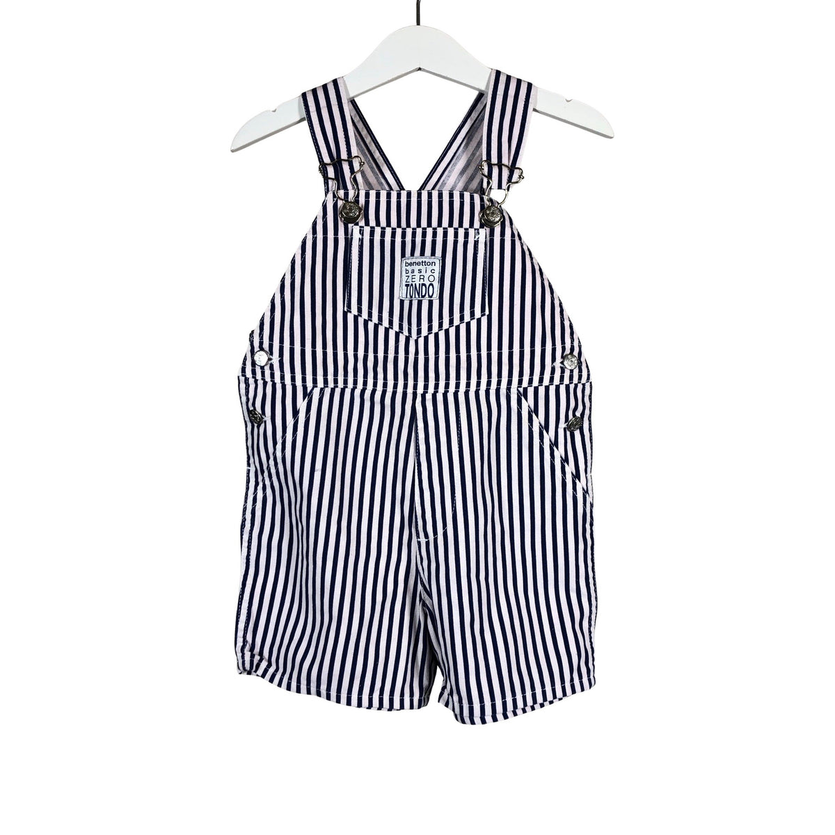 Unisex Benetton - Lühike pükskostüüm, suurus 74 - 80 - Sinine (1)
