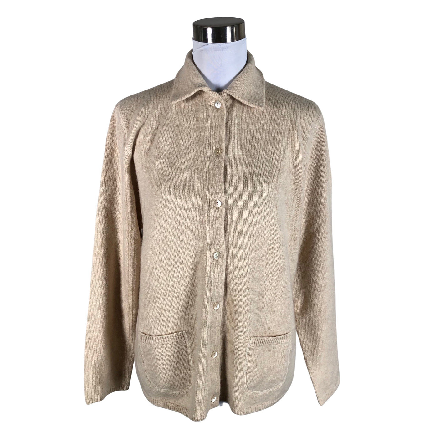 Unisex Repeat - Kardigan, suurus 40 - Beige (1)