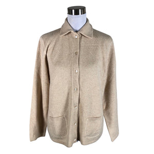 Unisex Repeat - Kardigan, suurus 40 - Beige (1)
