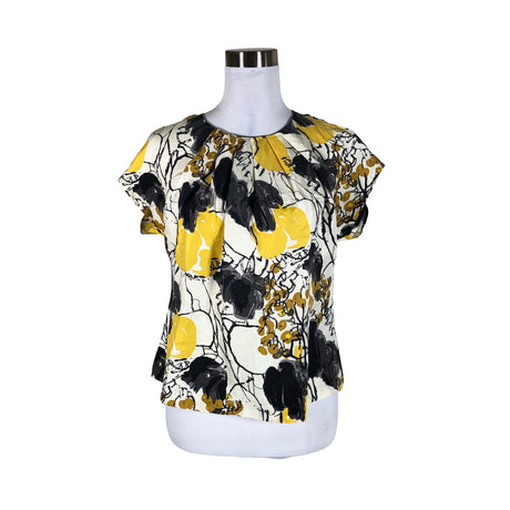 Unisex Fullcircle - Lühikeste käistega pluus, suurus 40 - Looduslik valge ()
