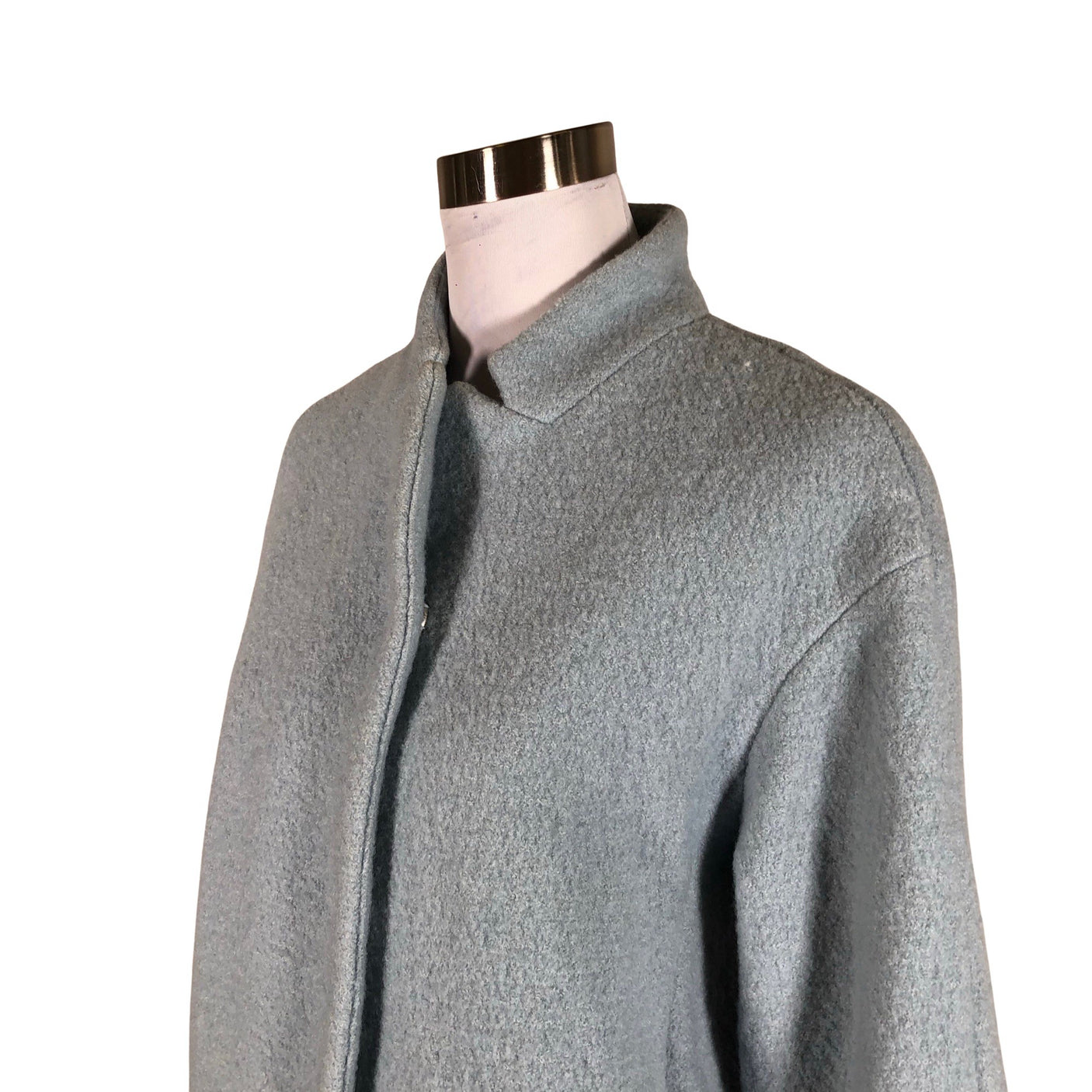 Unisex Marimekko - Villane mantel, suurus 32 - Helesinine (3)