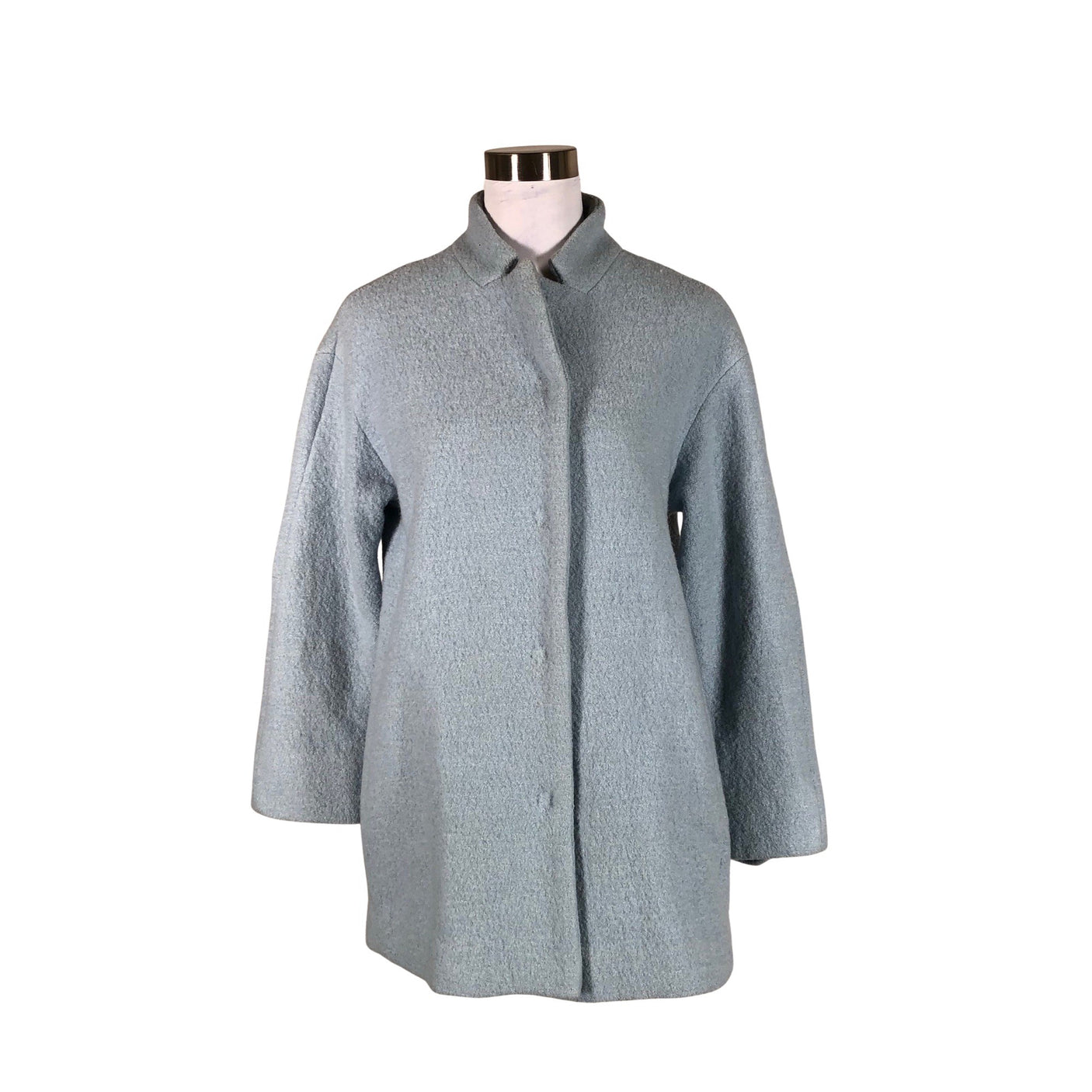 Unisex Marimekko - Villane mantel, suurus 32 - Helesinine (1)