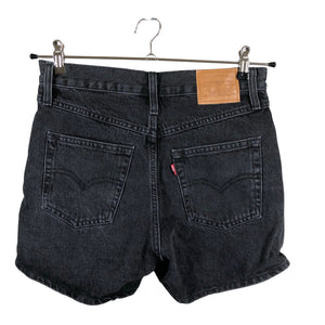 Unisex Levi's - Teksast lühikesed püksid, suurus W27 - Must (2)