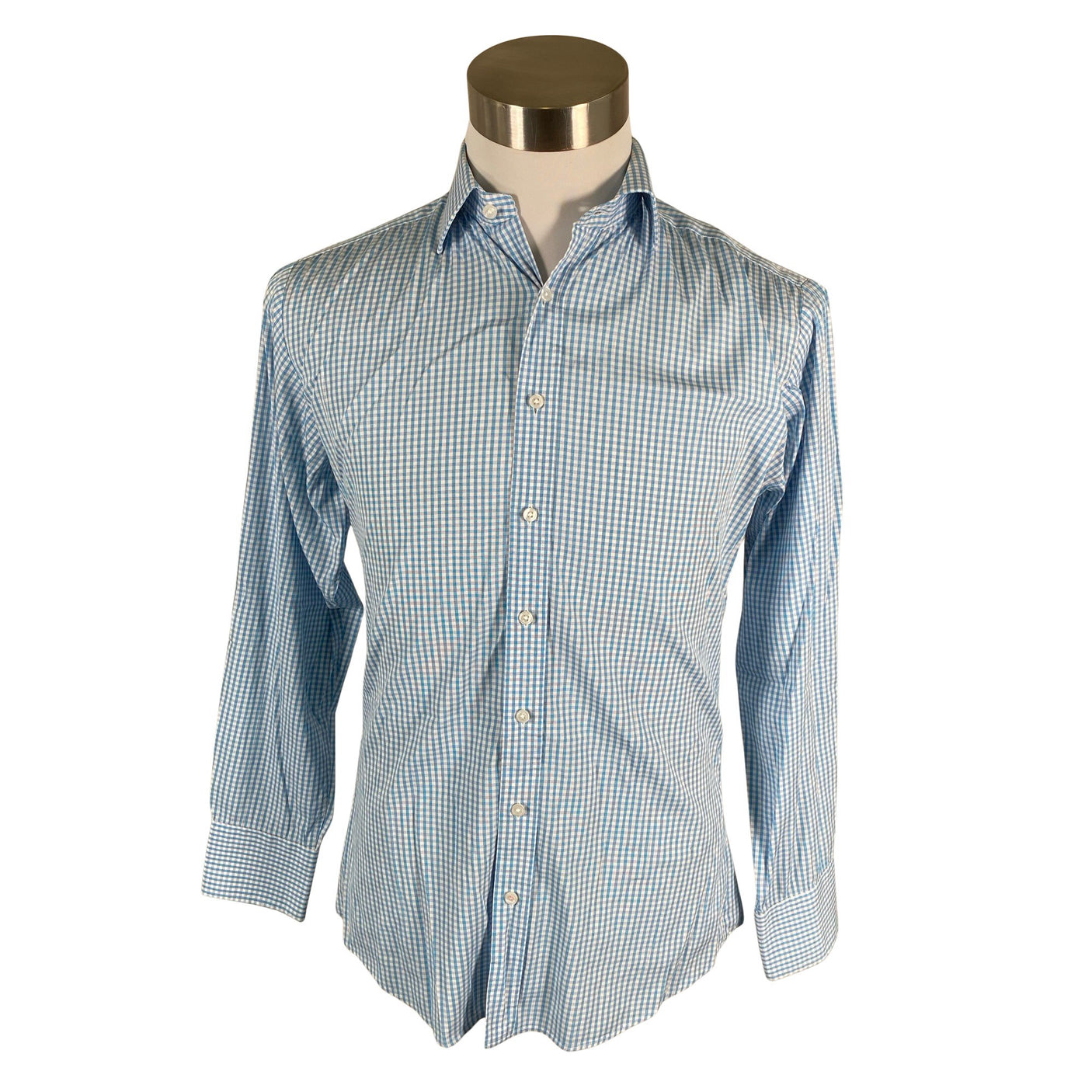Unisex Thomas Pink - Triiksärk, suurus M - Helesinine (1)