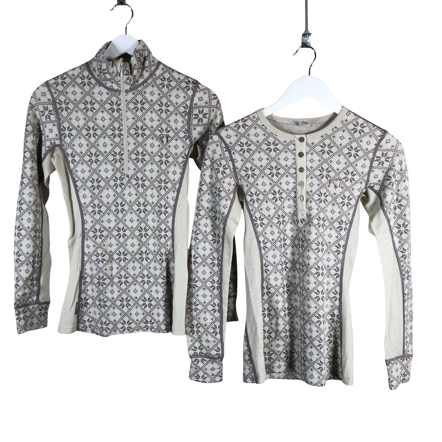 Unisex Kari Traa - Soe pesu (särk), suurus 36 - Beige (1)