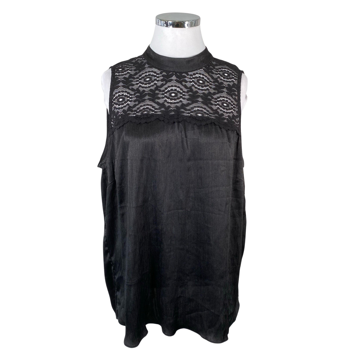 Unisex Zizzi - Pidulik top, suurus 50 - Must (1)