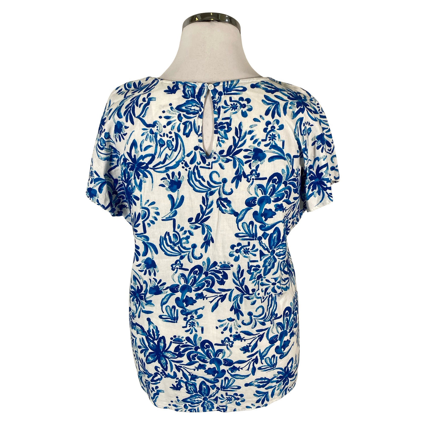 Unisex b.Young - Lühikeste käistega pluus, suurus 42 - Valge (2)