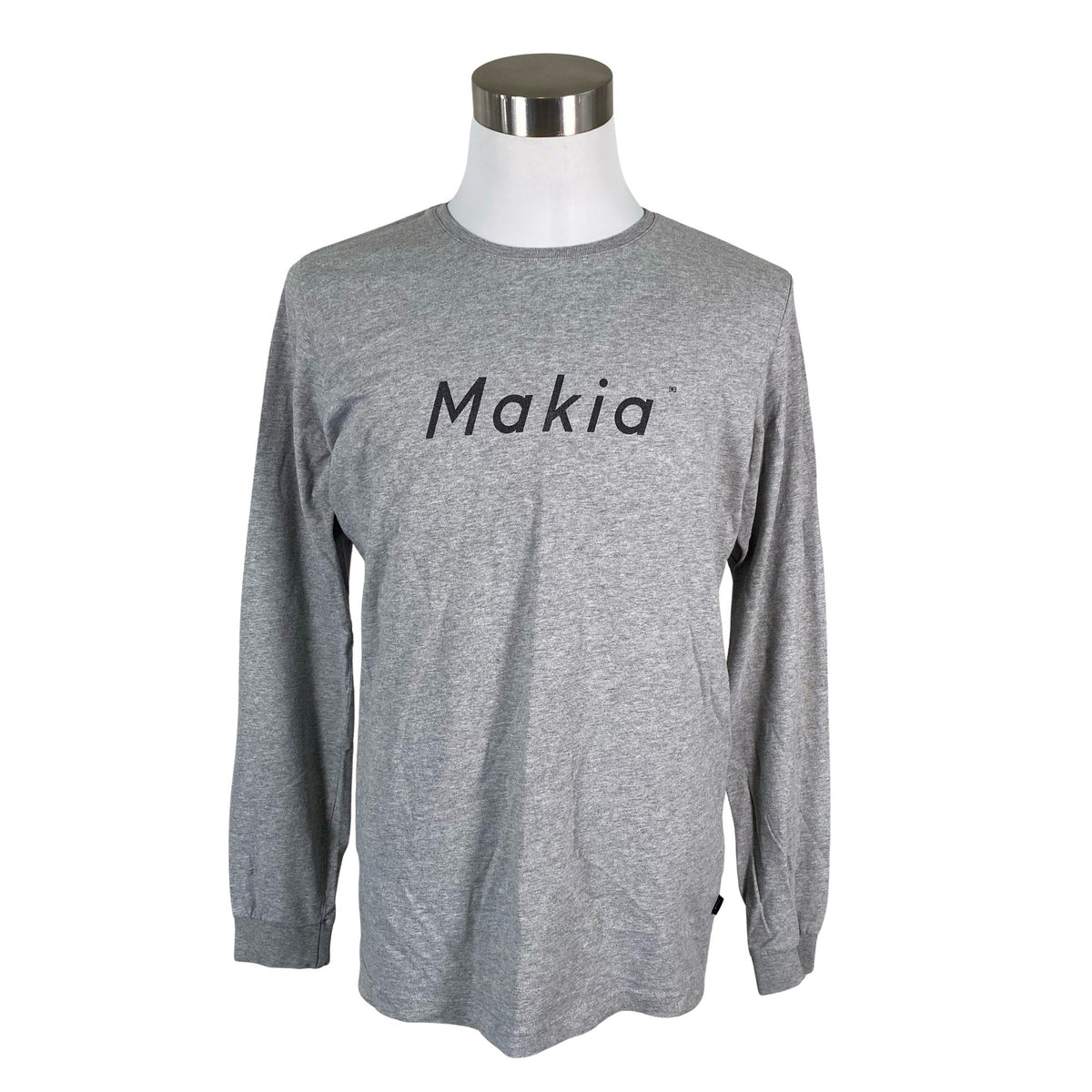 Unisex Makia - Trikotaažist pluus, suurus XL - Hall (1)