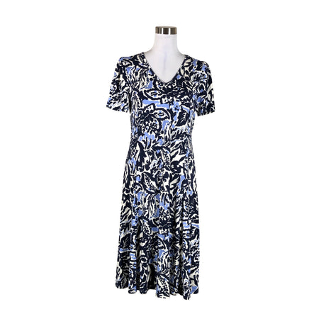 Unisex Fransa - Trikotaažist kleit, suurus 40 - Sinine ()