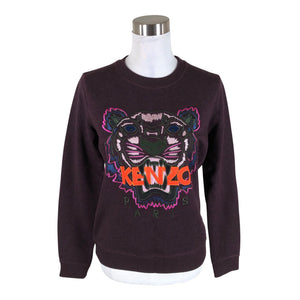 Unisex Kenzo - Dressikangast pluus, suurus 38 - Veinipunane (1)