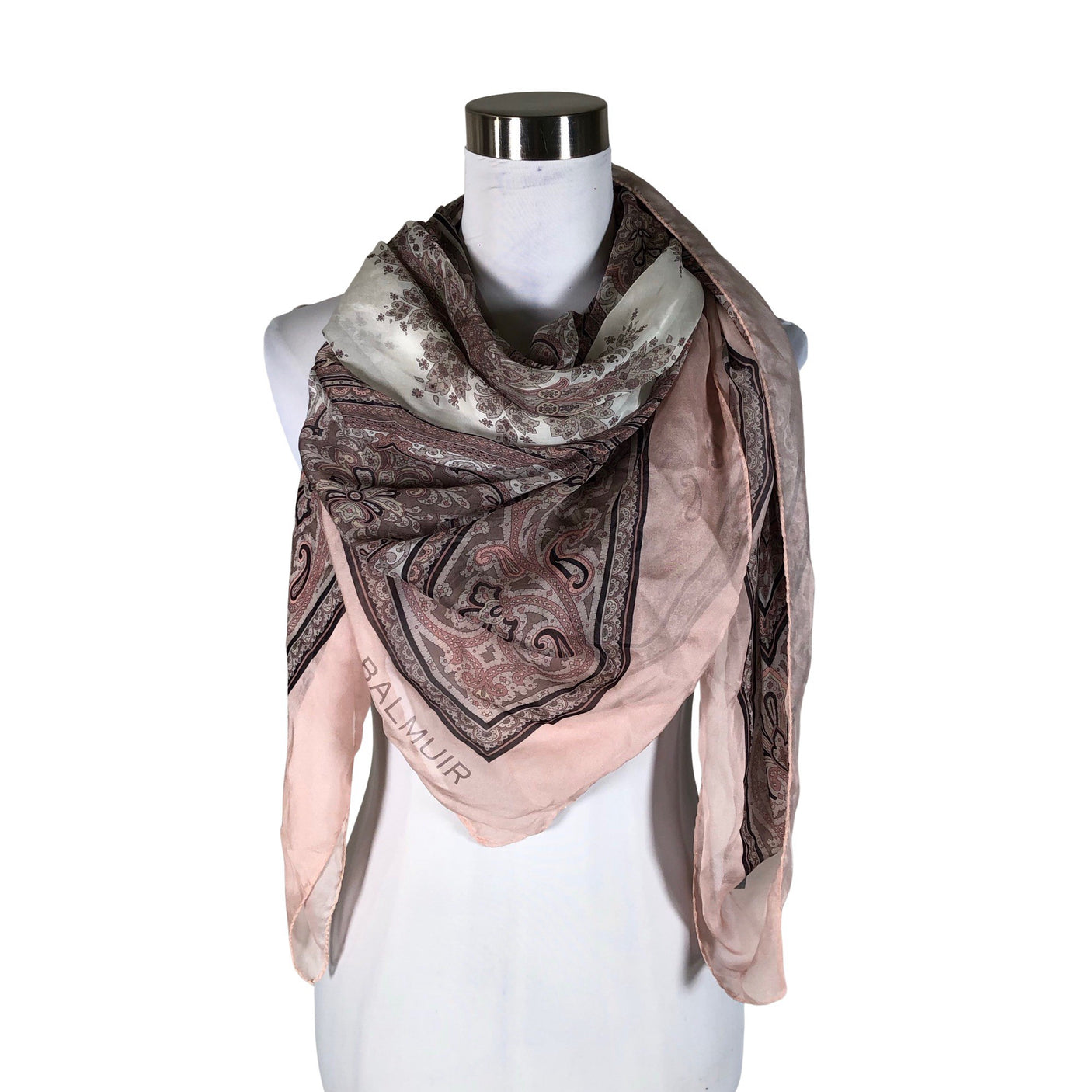 Unisex Balmuir - Õhuke sall, suurus Maxi - Heleroosa (1)