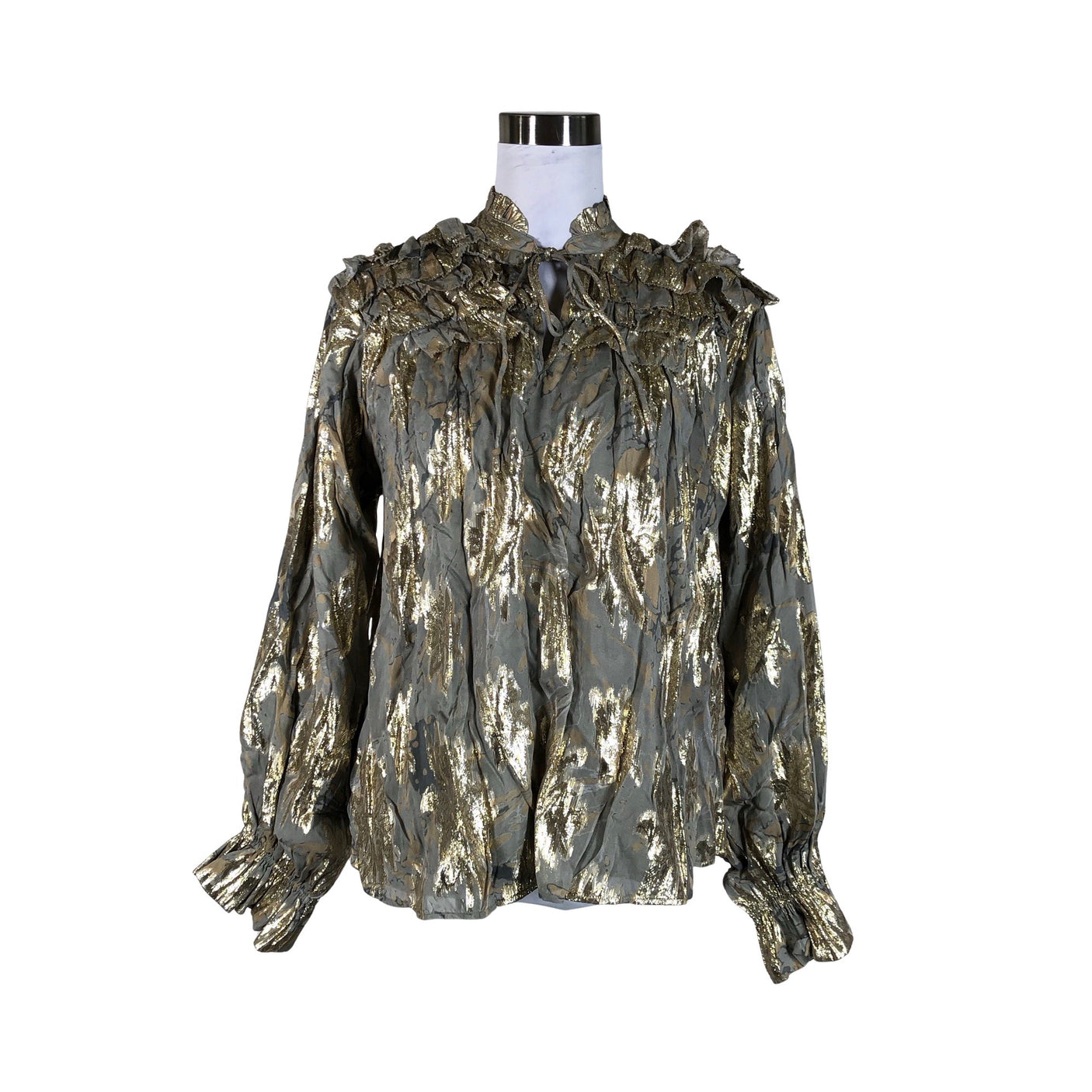 Unisex Bruuns Bazaar - Pluus, suurus 36 - Hall (1)