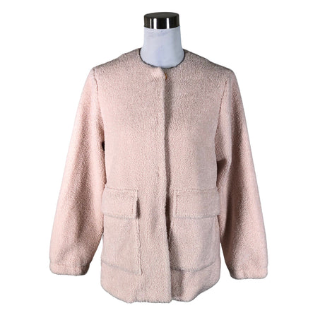 Unisex Sand - Kunstkarusnahast mantel, suurus 36 - Heleroosa ()