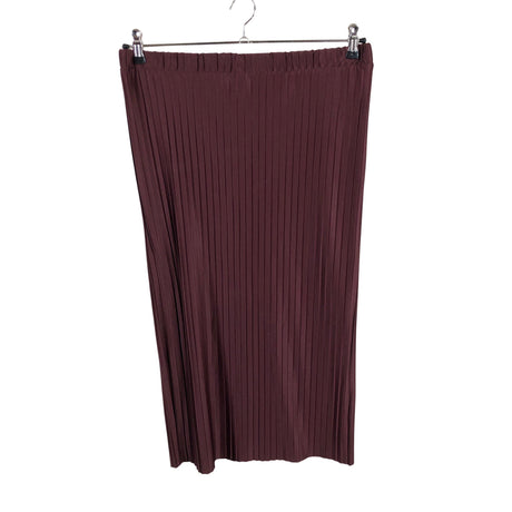 Unisex Lindex - Plisseerseelik, suurus 40 - Veinipunane ()