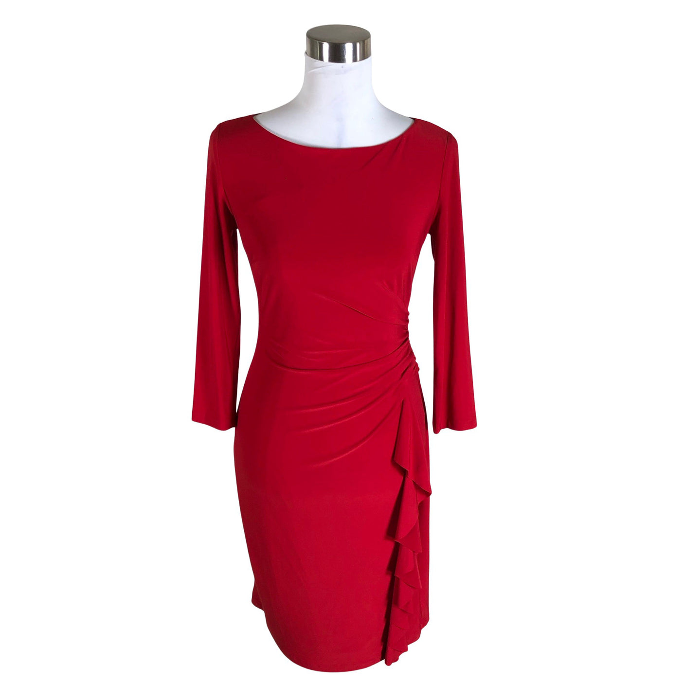 Unisex Lauren Ralph Lauren - Trikotaažist kleit, suurus 36 - Punane (1)