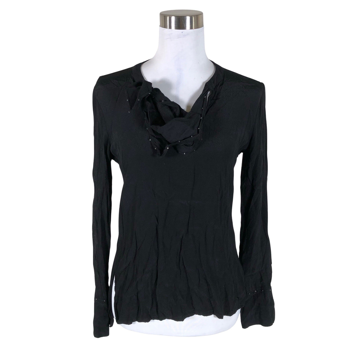 Unisex Massimo Dutti - Pluus, suurus 36 - Must (1)