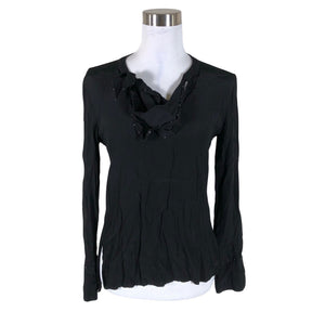 Unisex Massimo Dutti - Pluus, suurus 36 - Must (1)