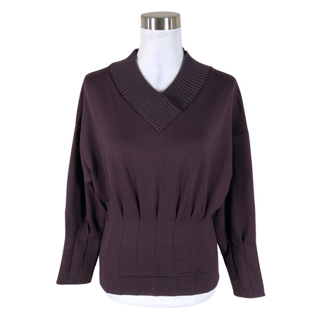 Unisex Roman - Trikotaažist pluus, suurus 38 - Veinipunane ()