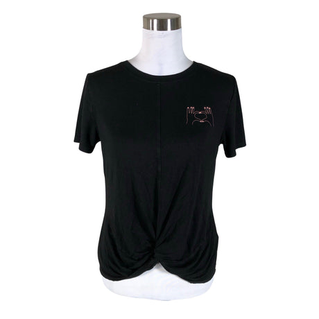 Unisex me&i - T-särk, suurus 38 - Must ()