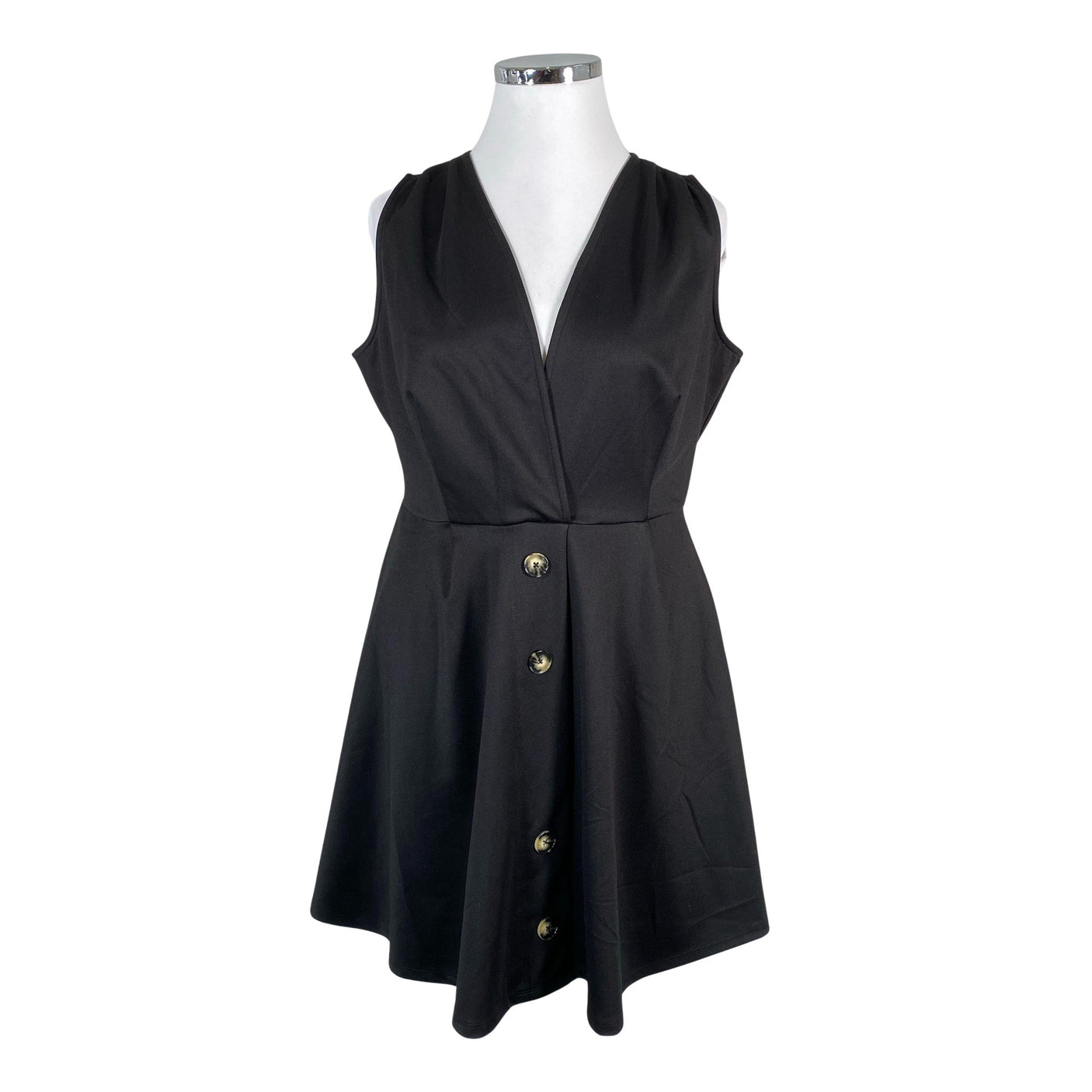 Unisex Simply Be. - Trikotaažist kleit, suurus 44 - Must (1)