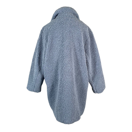 Unisex Next - Kunstkarusnahast mantel, suurus 50 - Helesinine (2)