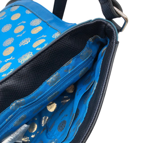 Unisex Desigual - Õlakott, suurus Midi - Sinine (2)