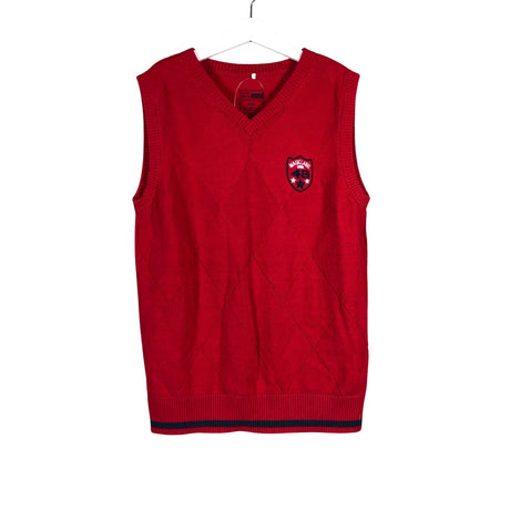 Unisex Name It - Kootud vest, suurus 134 - 140 - Punane ()