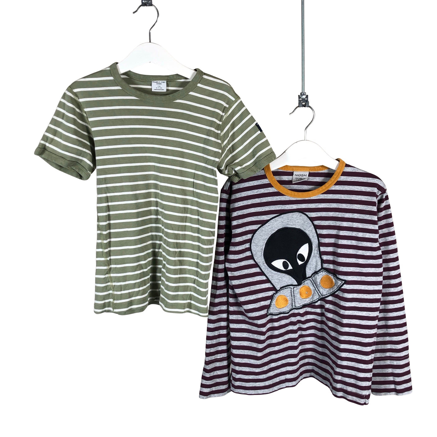 Unisex Polarn O. Pyret - Trikotaažist pluus, suurus 134 - 140 - Roheline (1)