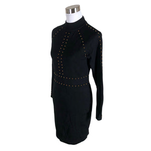 Unisex Karen Millen - Kootud kleit, suurus 38 - Must (3)