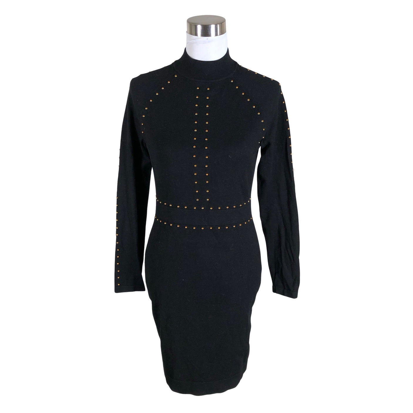 Unisex Karen Millen - Kootud kleit, suurus 38 - Must (1)