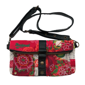 Unisex Desigual - Õlakott, suurus Midi - Roosa (1)