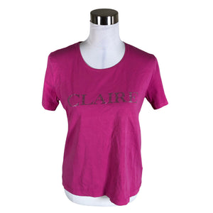Unisex Claire.dk - T-särk, suurus 40 - Roosa (1)