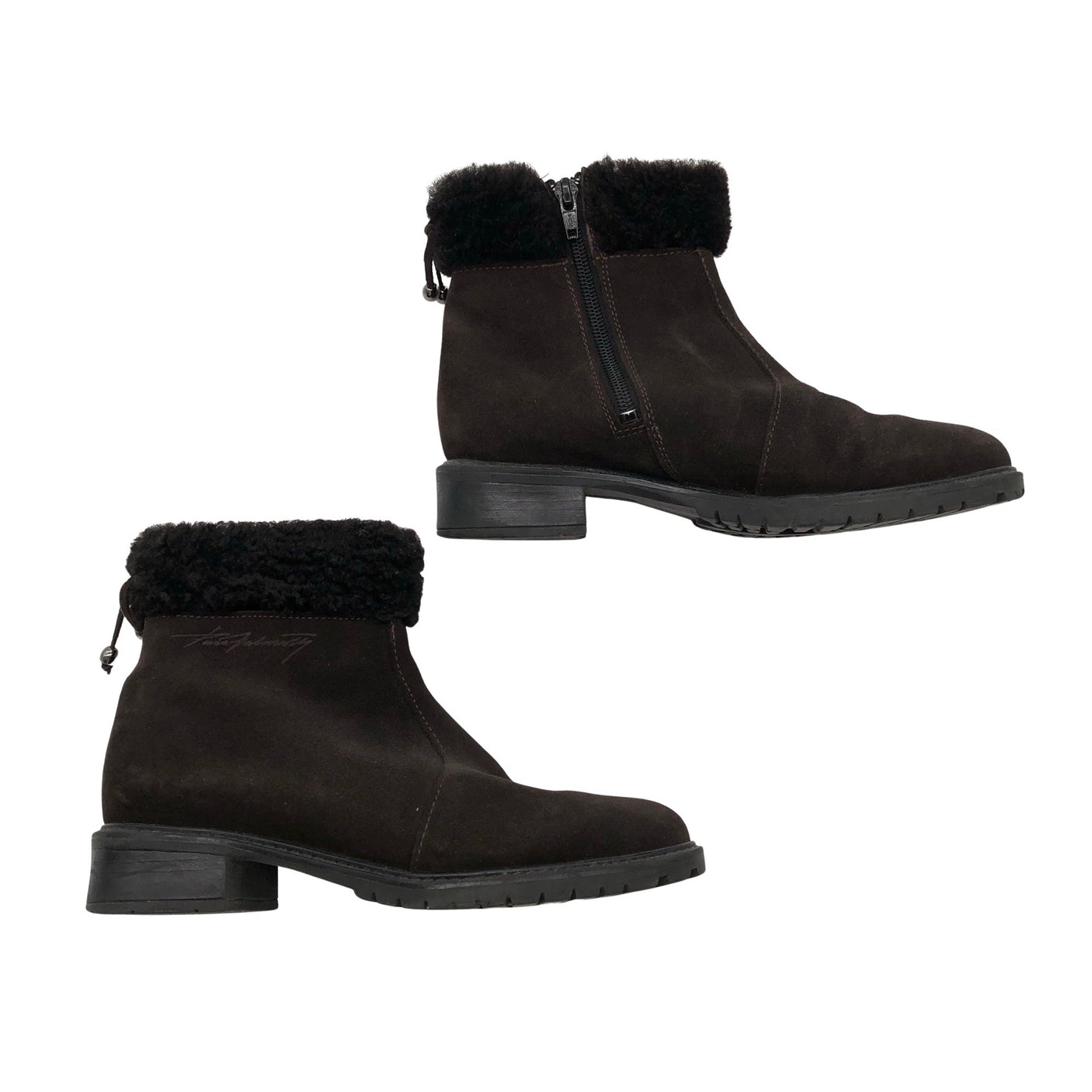 Unisex Pertti Palmroth - Poolsaapad, suurus 36 - Pruun (1)