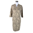 Unisex Signature - Trikotaažist kleit, suurus 38 - Beige ()