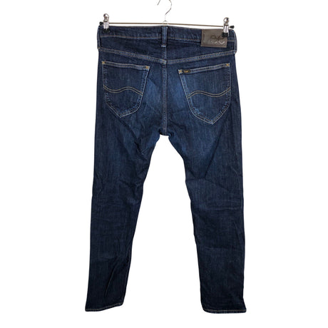 Unisex Lee - Teksast poolpikad püksid, suurus W32 - Sinine (2)