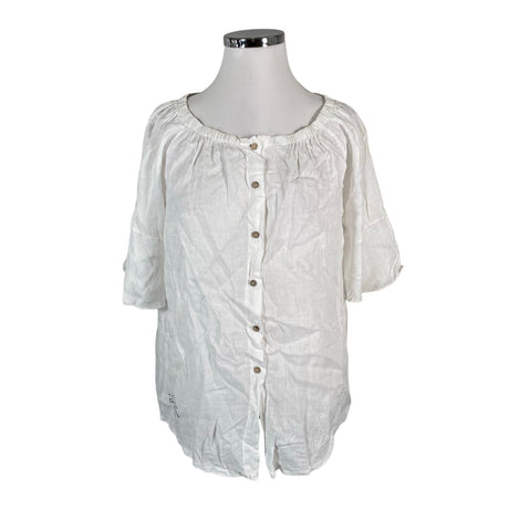 Unisex Bohemiana - Mitteveniv tuunika, suurus 42 - Valge ()