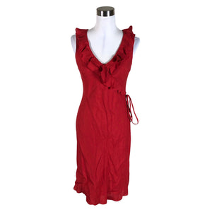 Unisex Andiata - Mitteveniv kleit, suurus 36 - Punane (1)