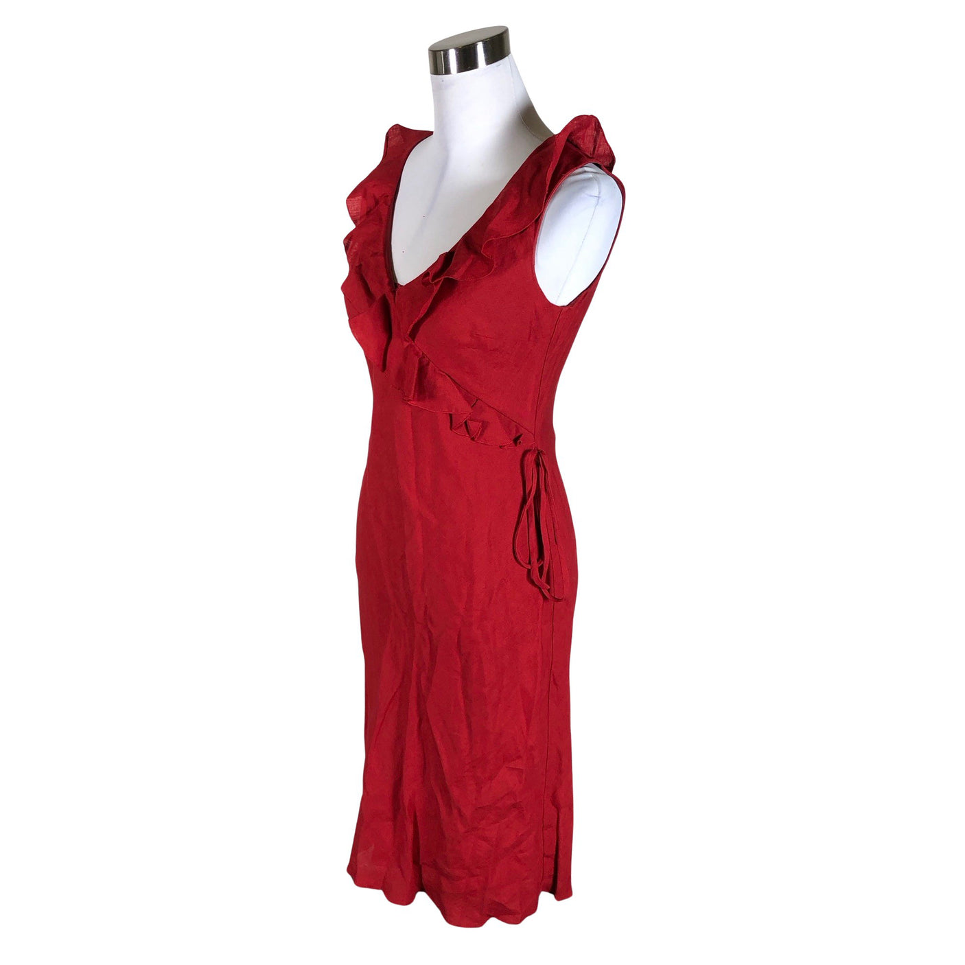 Unisex Andiata - Mitteveniv kleit, suurus 36 - Punane (3)
