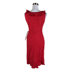 Unisex Andiata - Mitteveniv kleit, suurus 36 - Punane (2)