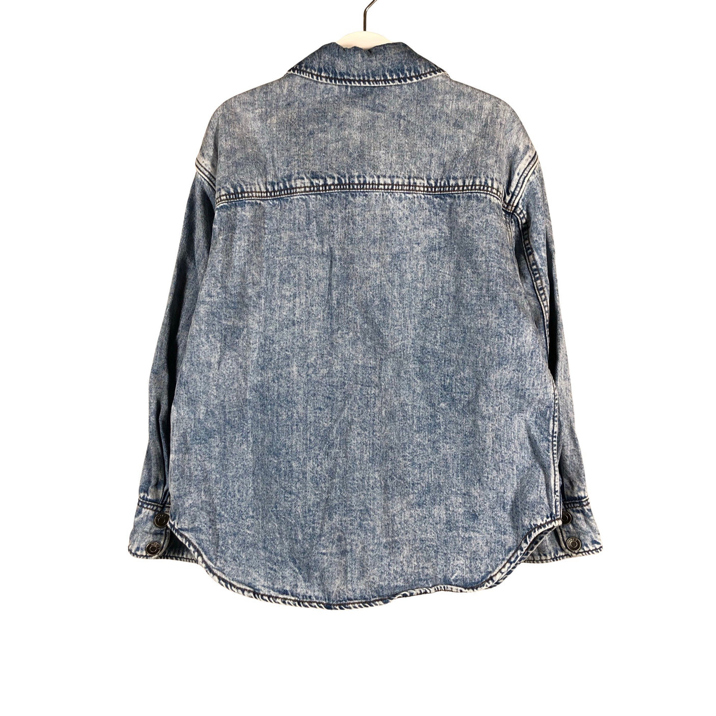 Unisex Arket - Teksasärk, suurus 122 - 128 - Helesinine (2)