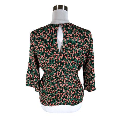 Unisex Marimekko - Lühikeste käistega pluus, suurus 36 - Must (2)