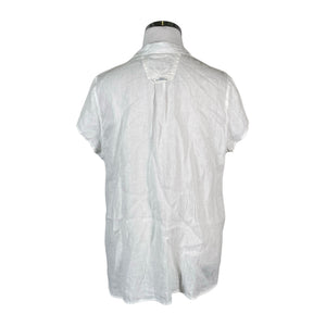 Unisex Pelle P - Lühikeste käistega pluus, suurus 42 - Valge (2)