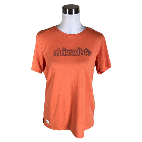 Unisex Norrøna - Spordisärk, lühikesed käised, suurus 40 - Oranž ()