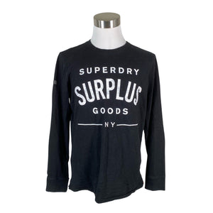 Unisex Superdry - Trikotaažist pluus, suurus XL - Must (1)